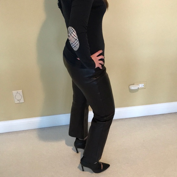 ESCADA LEATHER PANTS - Picture 7 of 7